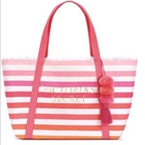 Victoria’s Secret Striped Tote. NWT